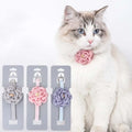 Adjustable Cat Flower Collar with Safety Button-My Little Pet