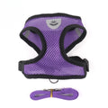 Adjustable Cat and Dog Harness with Leash – Breathable Reflective Mesh Vest-My Little Pet