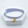 Adjustable Pet Collar with Bell and Pendant-My Little Pet