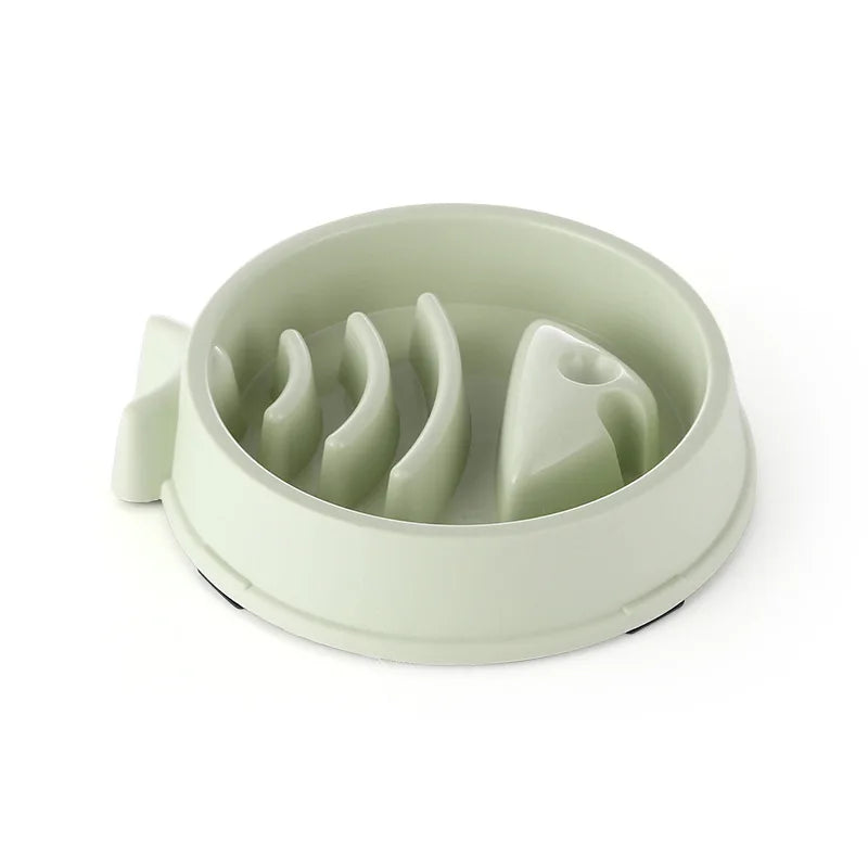 Anti-Choking Slow Feeder Bowl for Cats and Dogs – Healthy, Non-Slip Food Dish in Multiple Colors - My Little Pet