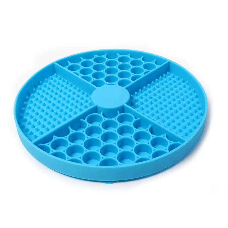 Silicone Licking Mat for Pets with Suction Cups - Slow Feeder for Anxiety Relief-My Little Pet