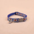 Handcrafted Flower Cat Collar with Bell - Adjustable and Stylish Pet Accessory-My Little Pet