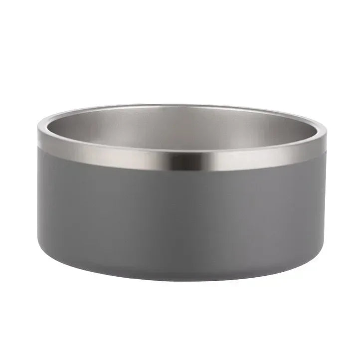 Large Capacity Stainless Steel Dog Bowl - 64oz-My Little Pet