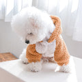 Cozy Berber Fleece Hooded Sweater for Small Dogs-My Little Pet