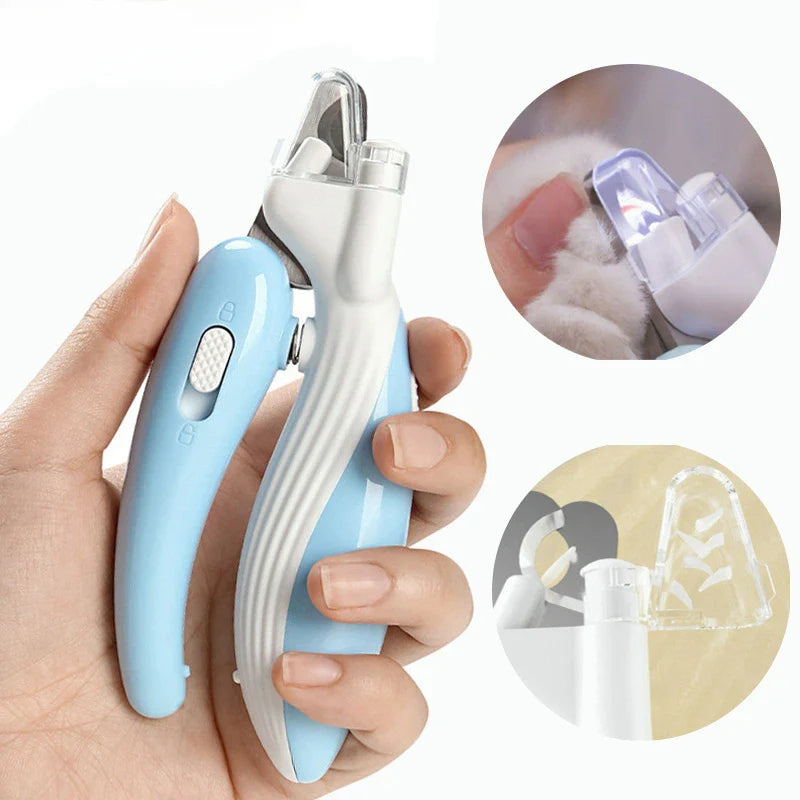 LED Light Pet Nail Clippers for Small to Medium Pets-My Little Pet