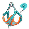 Adjustable Dog Harness & Leash Set – Reflective Vest for Small to Medium Dogs - My Little Pet