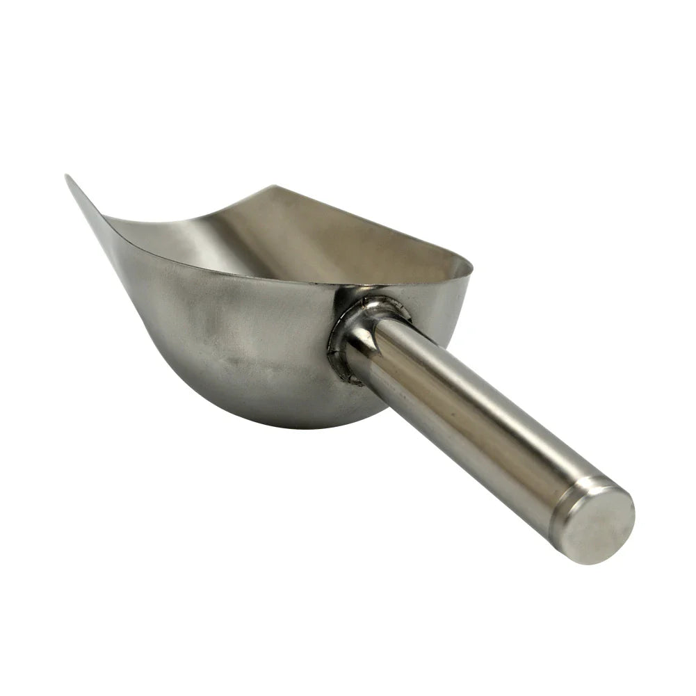 Stainless Steel Pet Food Scoop - Dual Material Design for Versatility-My Little Pet