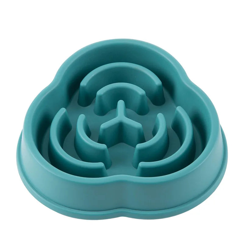 Anti-Choking Slow Feeder Bowl for Cats and Dogs – Healthy, Non-Slip Food Dish in Multiple Colors - My Little Pet