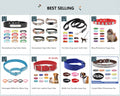 Elegant Rhinestone Leather Pet Collar-My Little Pet