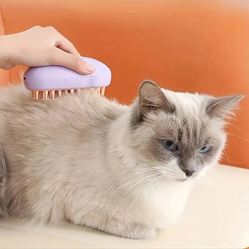 Multifunctional Pet Grooming Comb with Steam and Hair Removal-My Little Pet