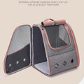 Breathable Cat Carrier Backpack with Multi-Access Doors and Safety Features-My Little Pet