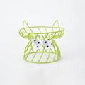 Elevated Ceramic Cat Bowl with High-Foot Design and Neck Guard-My Little Pet