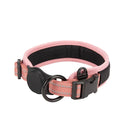 Adjustable Reflective Nylon Dog Collar with AirTag Holder-My Little Pet