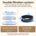 Automatic Stainless Steel Pet Water Fountain with Dual Filtration-My Little Pet