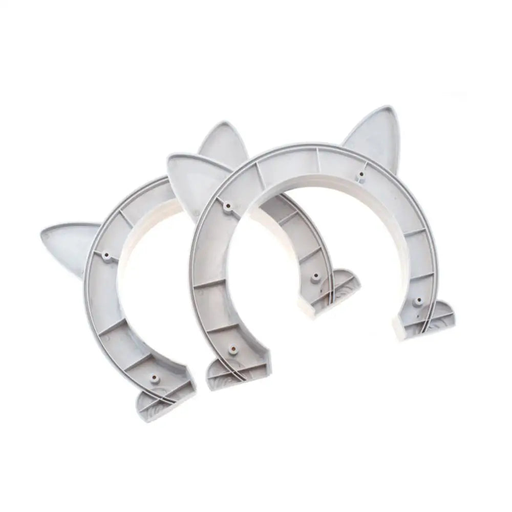 Adjustable Pet Door for Cats and Dogs with 4-Way Lock-My Little Pet