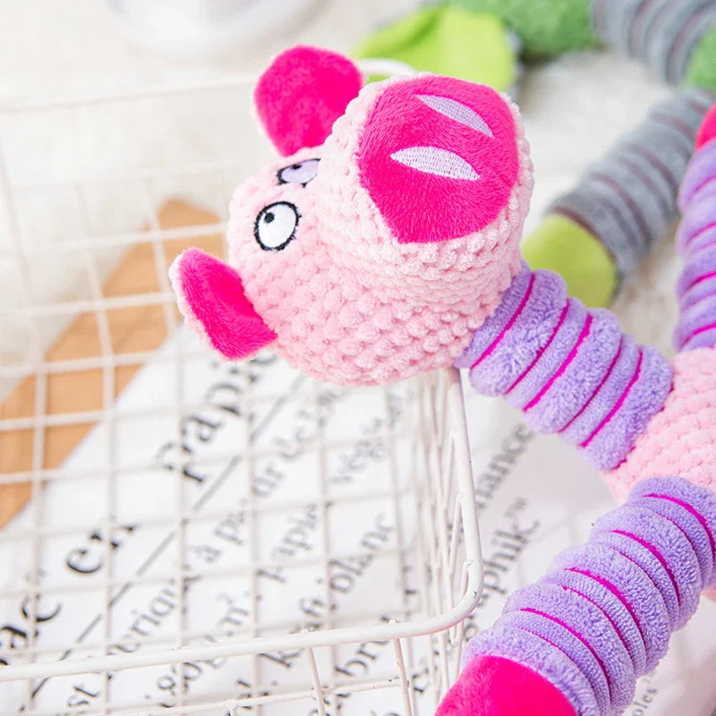 Elephant Pet Push Toy – Interactive Self-Relieving & Vocalizing Toy for Dogs and Cats - My Little Pet