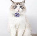 Adjustable Cat Flower Collar with Safety Button-My Little Pet
