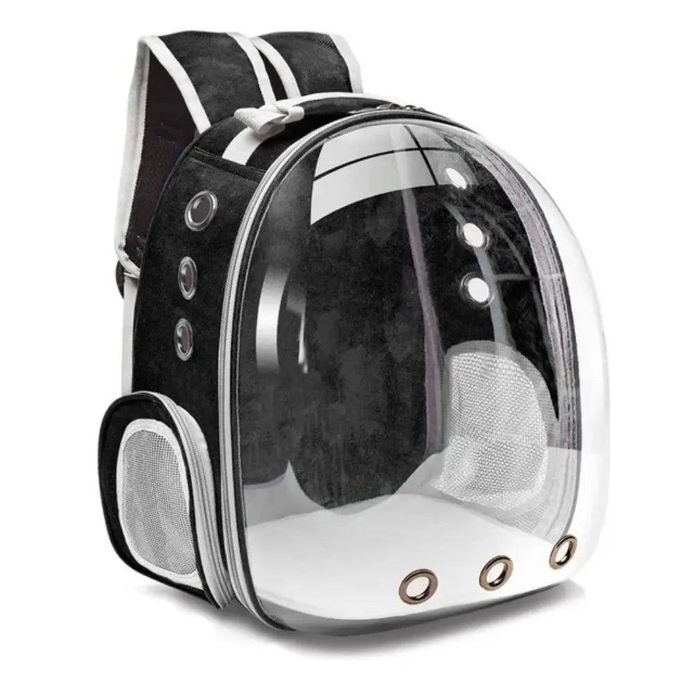 Transparent Cat Pet Carrier Backpack – Travel Capsule for Small Animals-My Little Pet