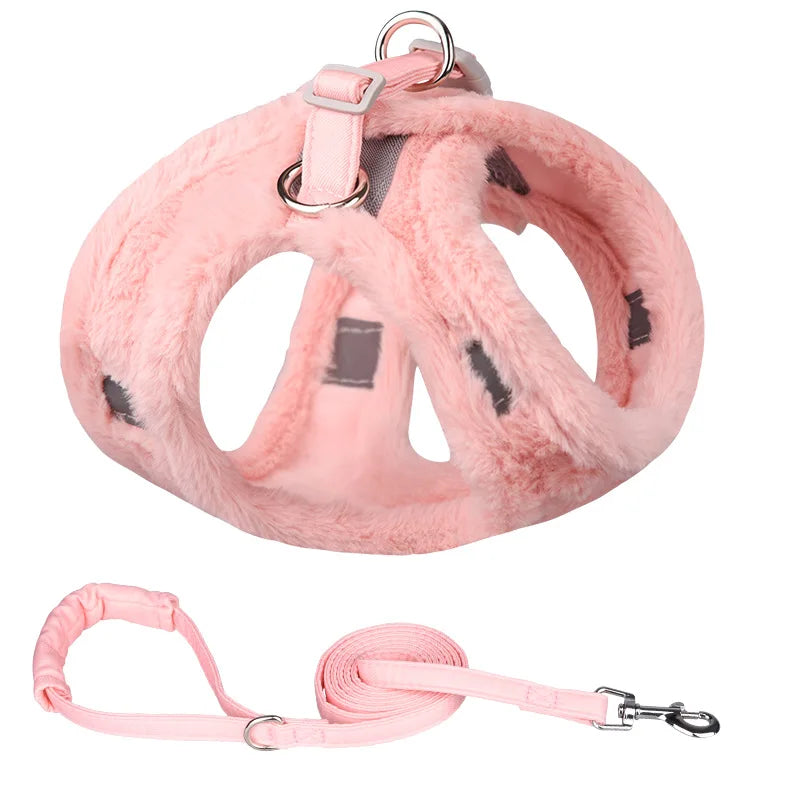 Deluxe Winter Harness and Leash Set for Small Pets-My Little Pet