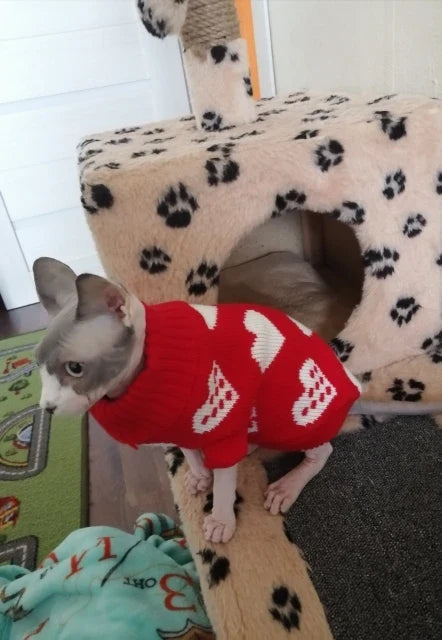 Cozy Knitted Sweater for Small to Medium Dogs and Cats-My Little Pet