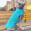 Warm Fleece Vest for Small Dogs and Cats with D-Ring Attachment-My Little Pet