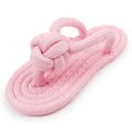 Durable Cotton Slipper Rope Dog Toy for Teeth Training and Interactive Play-My Little Pet