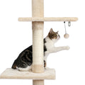 Floor-to-Ceiling Cat Tree - 228-274cm Tall Cat Climbing Tower-My Little Pet