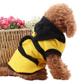 Cute Bee-Themed Fleece Hoodie for Pets-My Little Pet