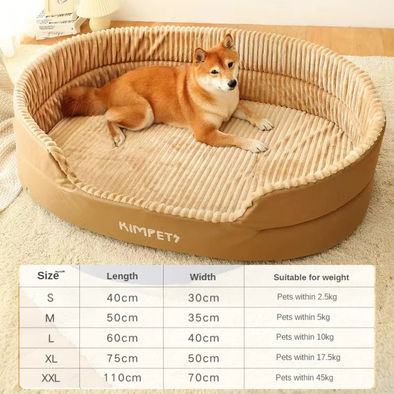 Comfortable Pet Bed for All Seasons - Ideal for Dogs and Cats-My Little Pet