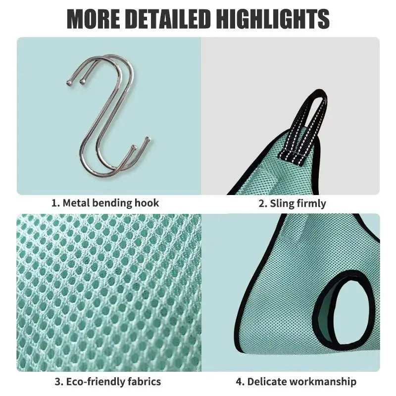 Pet Grooming Hammock for Cats and Small Dogs - Nail Trimming and Care Accessory-My Little Pet