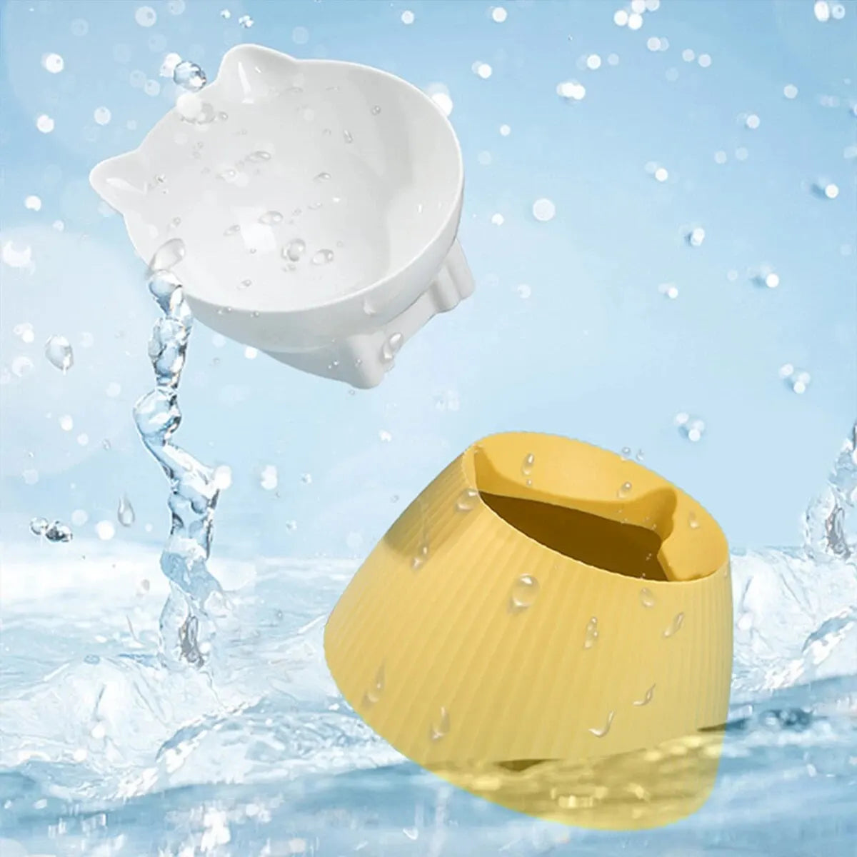 Elevated Pet Bowls – Ergonomic Design for Comfort and Health-My Little Pet