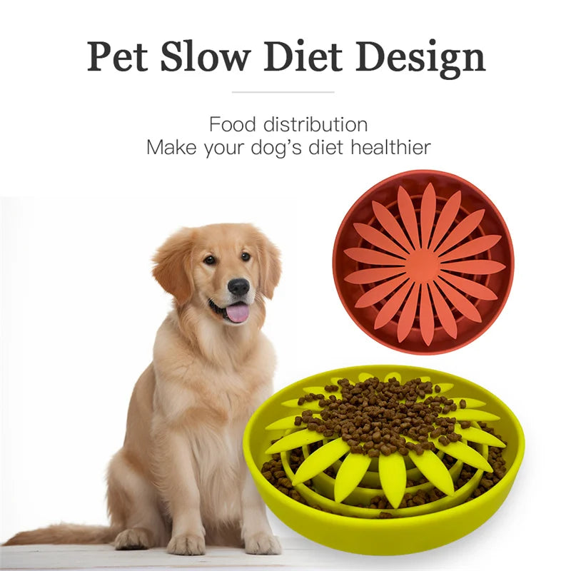 Silicone Slow Feeder for Pets - Anti-Choke Licking Pad for Cats and Dogs-My Little Pet