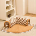 Cozy Cat Bed with Play Tunnel - Multifunctional Pet House & Mat-My Little Pet