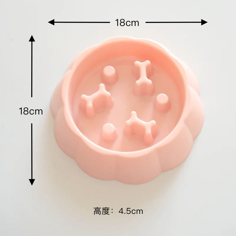 Anti-Choking Slow Feeder Bowl for Dogs and Cats-My Little Pet