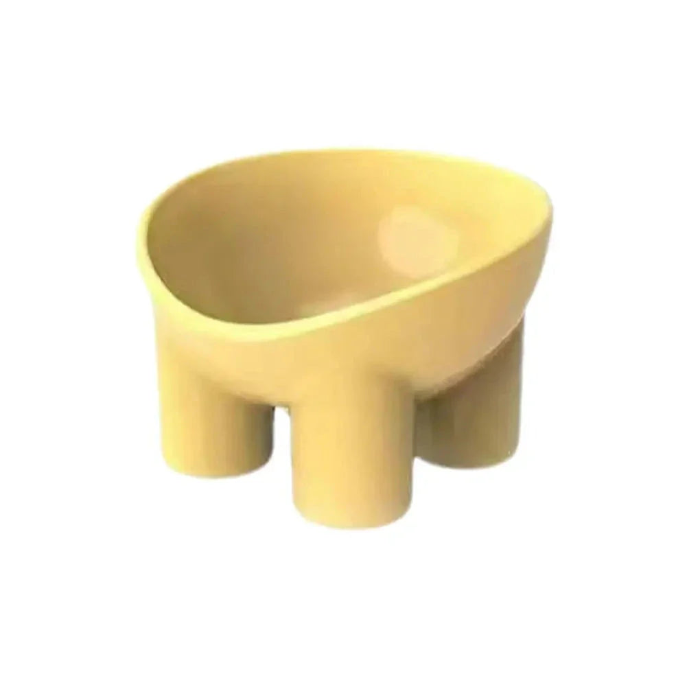 Ergonomic Non-Slip Cat Bowl with Elevated Design for Neck Protection-My Little Pet