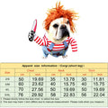 Chucky-Inspired Funny Pet Costume for Cats and Dogs-My Little Pet