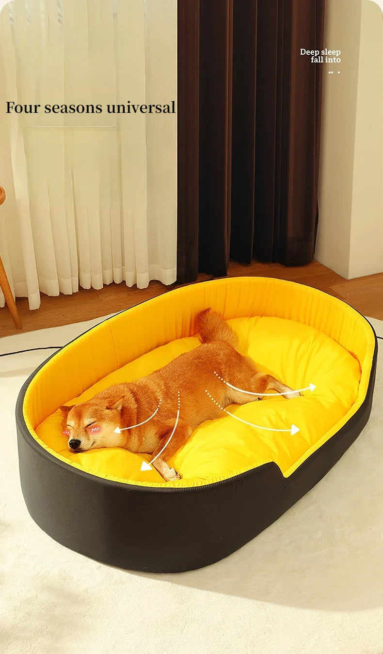 Comfortable Pet Bed for All Seasons - Ideal for Dogs and Cats-My Little Pet