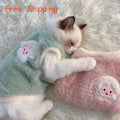 Warm Faux Rabbit Fur Pet Vest for Cats and Dogs-My Little Pet