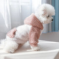Cozy Berber Fleece Hooded Sweater for Small Dogs-My Little Pet