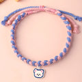 Adjustable Cat Collar with Cute Bear Pendant-My Little Pet