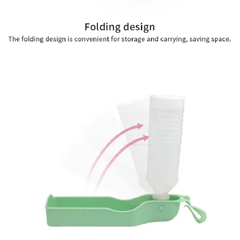 Portable Dog Water Bottle in 250ML/500ML Sizes-My Little Pet