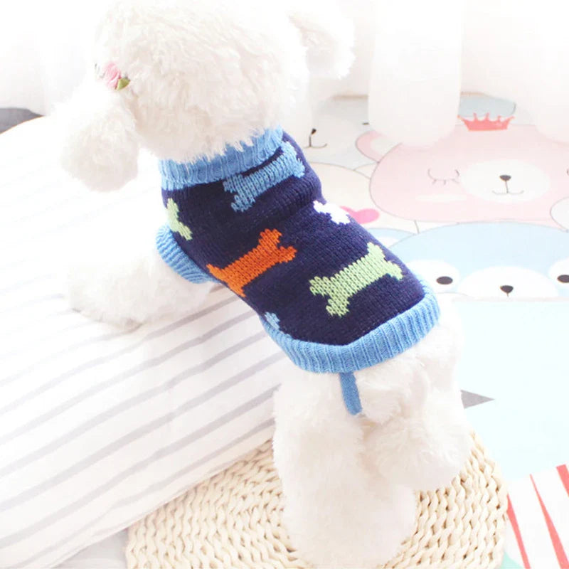 Cozy Knitted Sweater for Small to Medium Dogs and Cats-My Little Pet