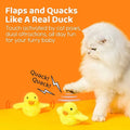 Interactive Flapping Duck Cat Toy with Vibration Sensor and Rechargeable Battery-My Little Pet