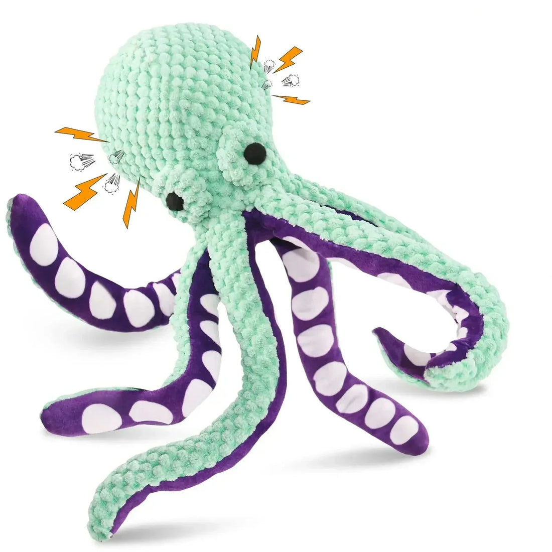 Durable Plush Squeaky Dog Toy with Chew Resistant Features-My Little Pet