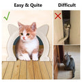 Adjustable Pet Door for Cats and Dogs with 4-Way Lock-My Little Pet