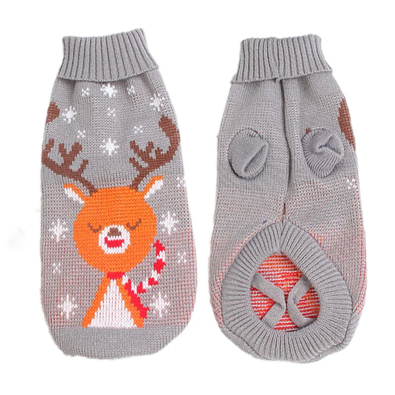 Cozy Knitted Sweater for Small to Medium Dogs and Cats-My Little Pet