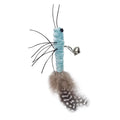 Dr.DC Interactive Teasing Cat Stick with Insect, Dragonfly & Feather Toys - Fun Pole for Play & Training-My Little Pet
