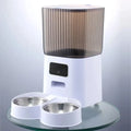 5L Smart Automatic Pet Feeder with Camera and Dual Bowls-My Little Pet