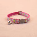 Handcrafted Flower Cat Collar with Bell - Adjustable and Stylish Pet Accessory-My Little Pet