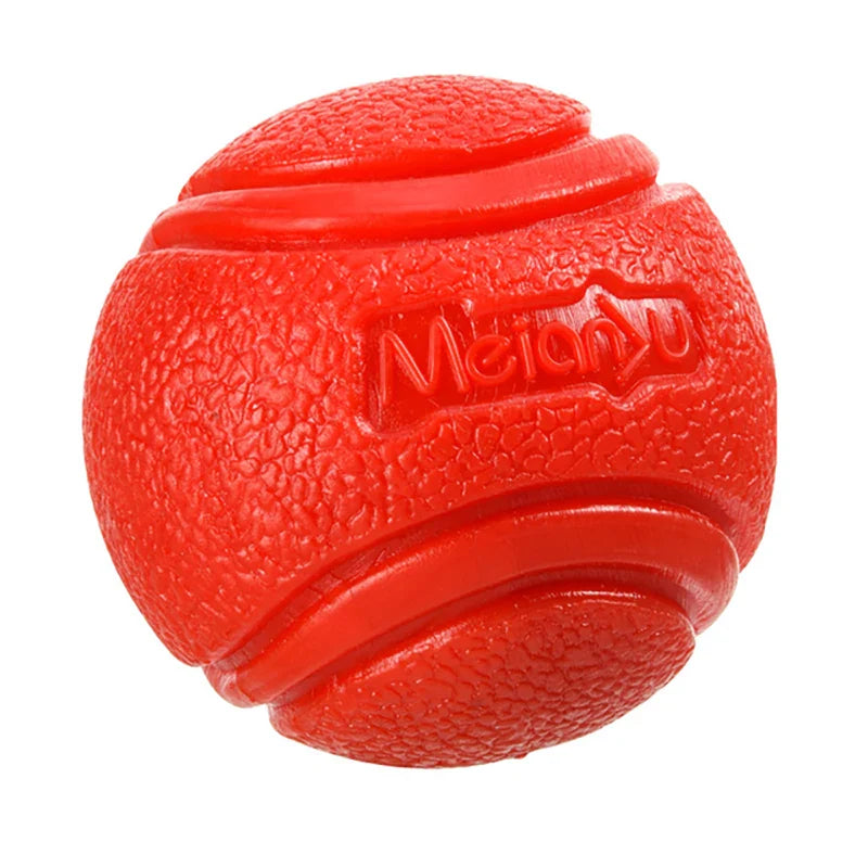 Durable Rubber Dog Ball - Multi-Size and Color Options-My Little Pet